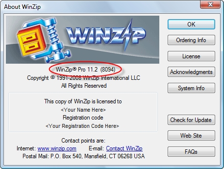 Winzip 22.0 activation code serial number